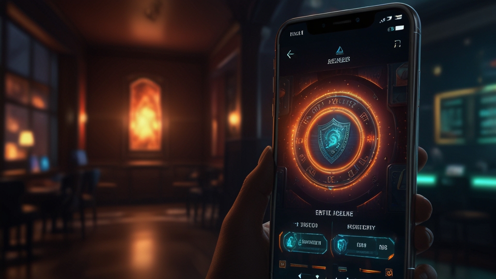 Sicherheits- und Lizenzthemen der Fieryplay App auf einem Smartphone